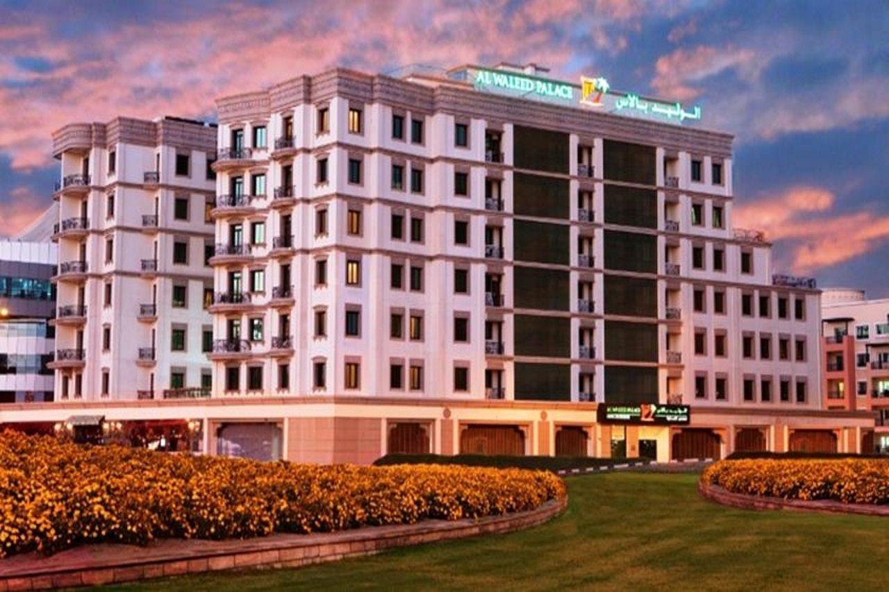 Al Waleed Palace Hotel Apartment Al Barsha Dubai Exterior photo
